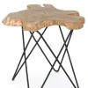Sale Bizzotto TAVOLINO IN LEGNO NERO - SAVANNA