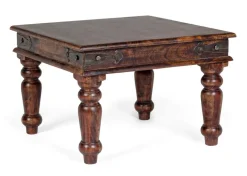 Outlet Bizzotto TAVOLINO IN LEGNO 60X60 - JAIPUR