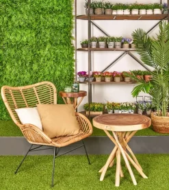 Clearance Bizzotto TAVOLINO IN LEGNO 56X56 - SOLIDAD