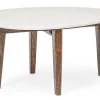 Bizzotto TAVOLINO IN MARMO 70X50 - SYLVESTER