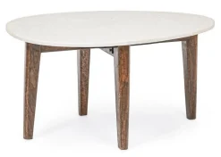 Bizzotto TAVOLINO IN MARMO 70X50 - SYLVESTER