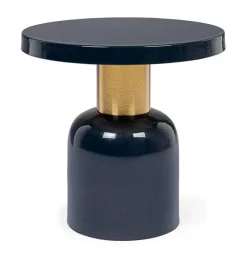 New Bizzotto TAVOLINO IN METALLO BLU D41 - NALIMA