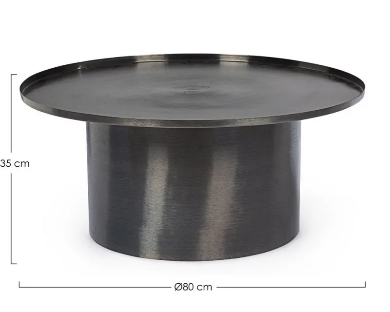 Hot Bizzotto TAVOLINO IN METALLO D80 - KALPITA