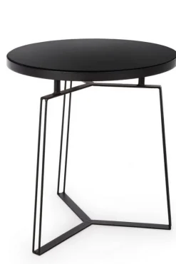 Online Bizzotto TAVOLINO IN METALLO NERO D50 - ZAIRA