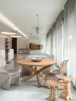 Bizzotto TAVOLINO IN TEAK 40X40 - KAVIR