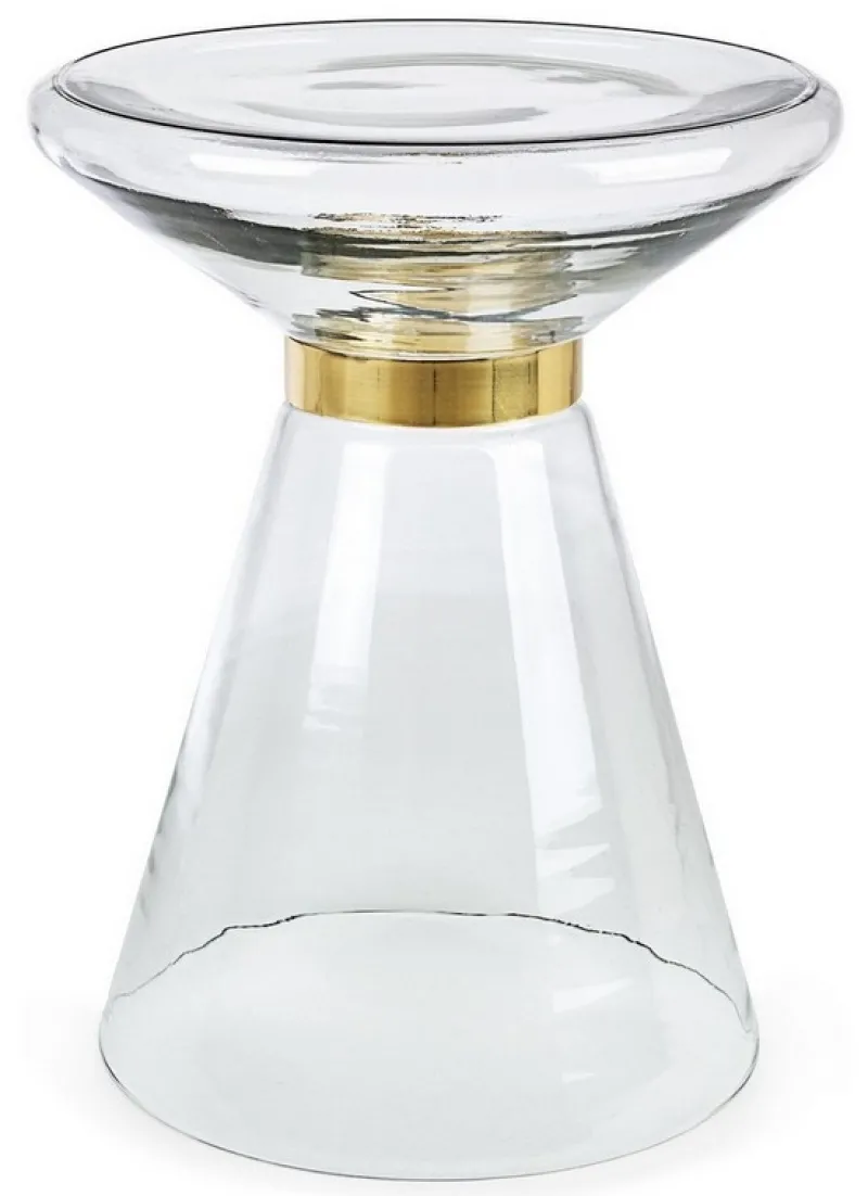 Sale Bizzotto TAVOLINO IN VETRO CLEAR D36 - AZMIN