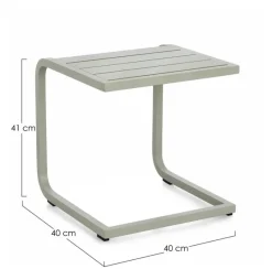 Clearance Bizzotto TAVOLINO TAYLOR 40X40 BREEZE