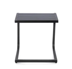 New Bizzotto TAVOLINO TAYLOR 40X40 GRIGIO SCURO