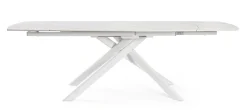 Online Bizzotto TAVOLO ALL. JOAKIM 160-240X90 BIANCO