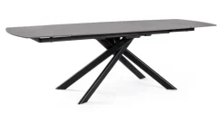 Sale Bizzotto TAVOLO ALL. JOAKIM 160-240X90 NERO