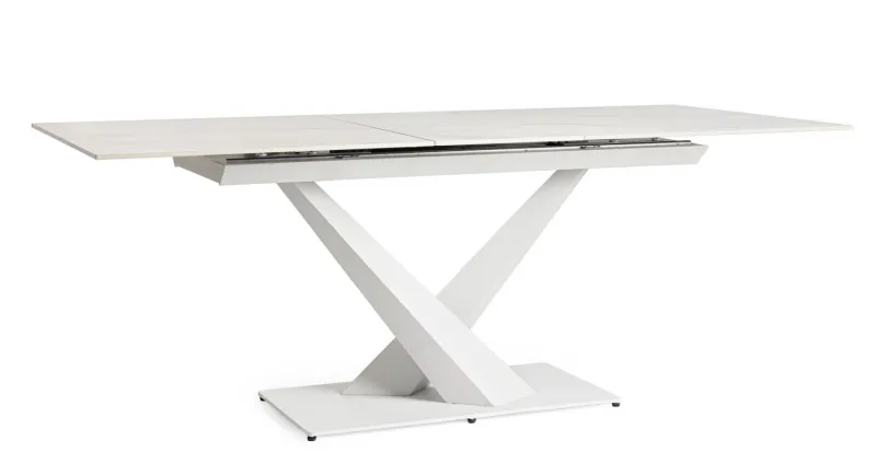 Discount Bizzotto TAVOLO ALL. JOHANNES 160-200X90 BIANCO
