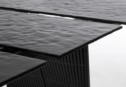 Hot Bizzotto TAVOLO ALL OLIVER VETRO 180-220X90