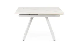 Clearance Bizzotto TAVOLO ALL. REETA 120/180X90 BIANCO/BIAN