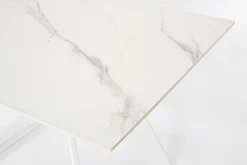 Clearance Bizzotto TAVOLO ALL. REETA 120/180X90 BIANCO/BIAN