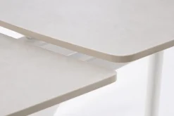 Hot Bizzotto TAVOLO ALL.RAILI 119.5/180X85 BIANC/GR C