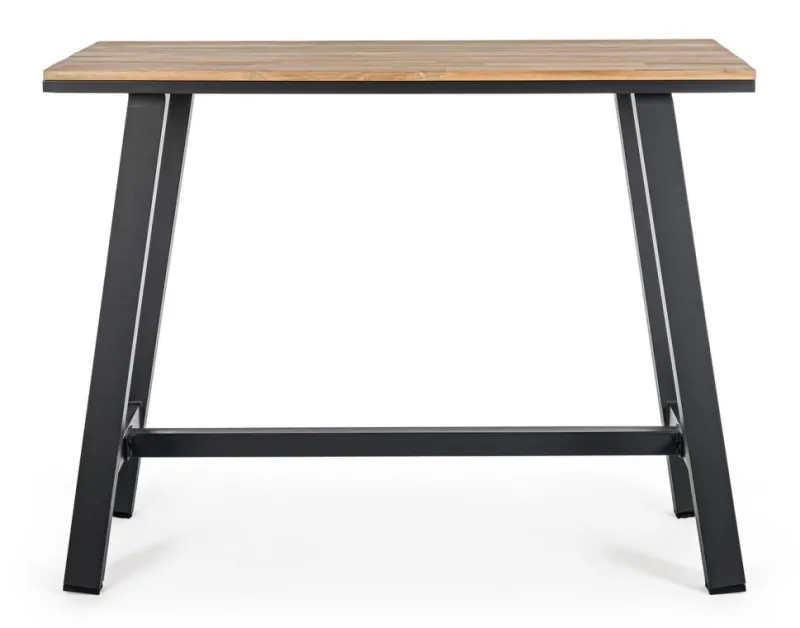 Sale Bizzotto TAVOLO BAR IN ALLUMINIO ANTRACITE YK13 - SKIPPER