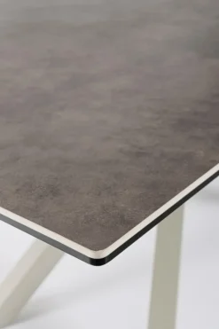 Bizzotto TAVOLO CON PIANO IN CERAMICA TORTORA - SEAN