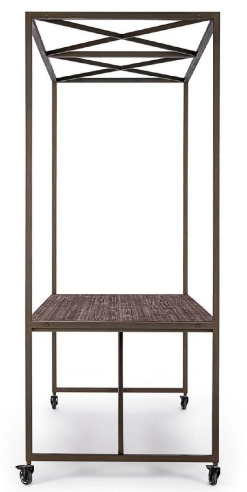 Bizzotto TAVOLO ESPOSITORE IN LEGNO CON TETTO