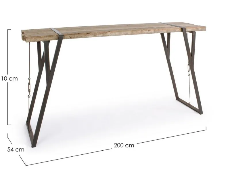 Discount Bizzotto TAVOLO FISSO IN LEGNO - BLOCKS