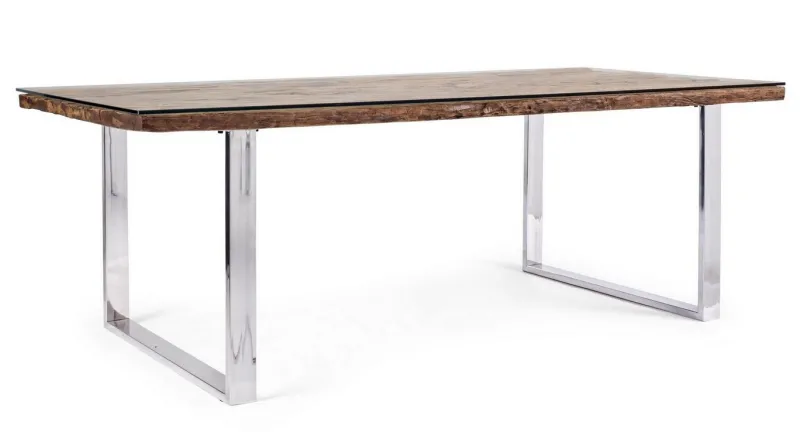 Clearance Bizzotto TAVOLO FISSO IN LEGNO 220X100 - STANTON