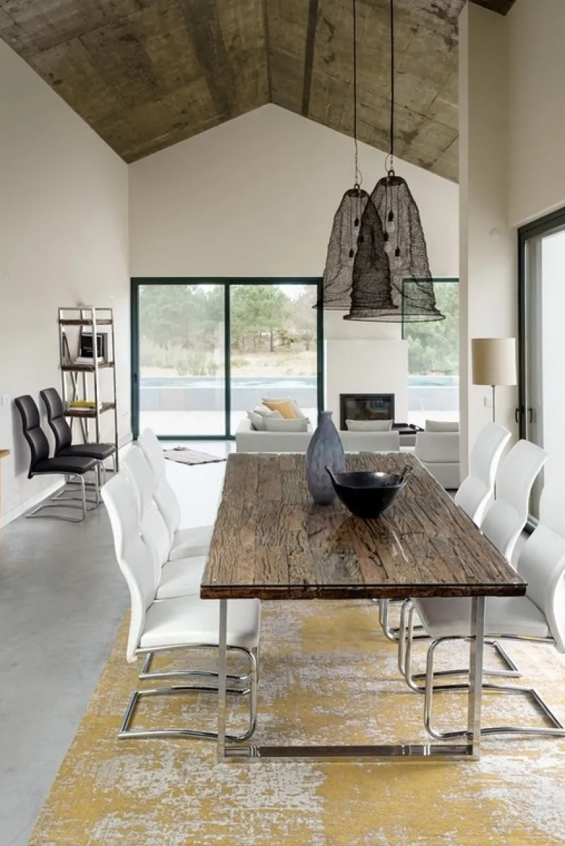 Clearance Bizzotto TAVOLO FISSO IN LEGNO 220X100 - STANTON