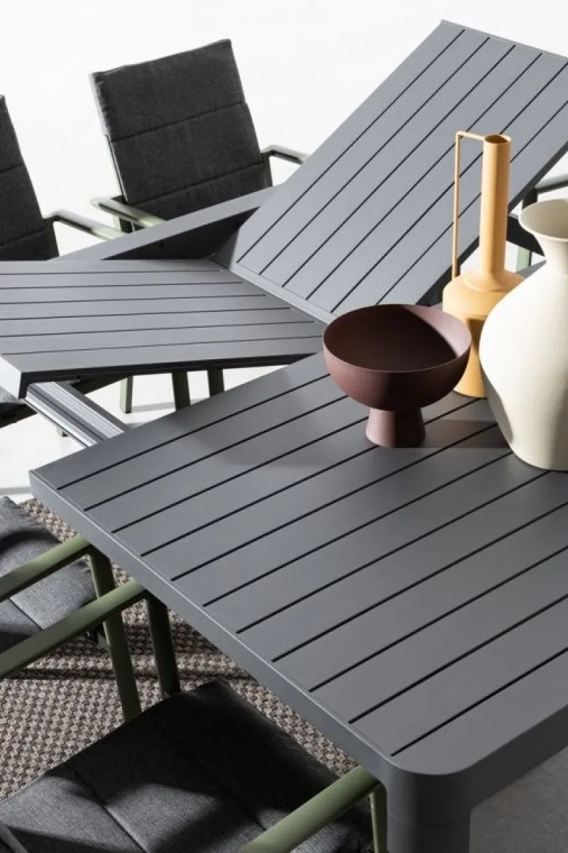 Sale Bizzotto TAVOLO IN ALLUMINIO ANTRACITE CX23 - KIPLIN