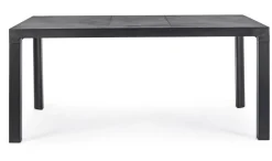 Discount Bizzotto TAVOLO IN ALLUMINIO ANTRACITE JX55 - MASON