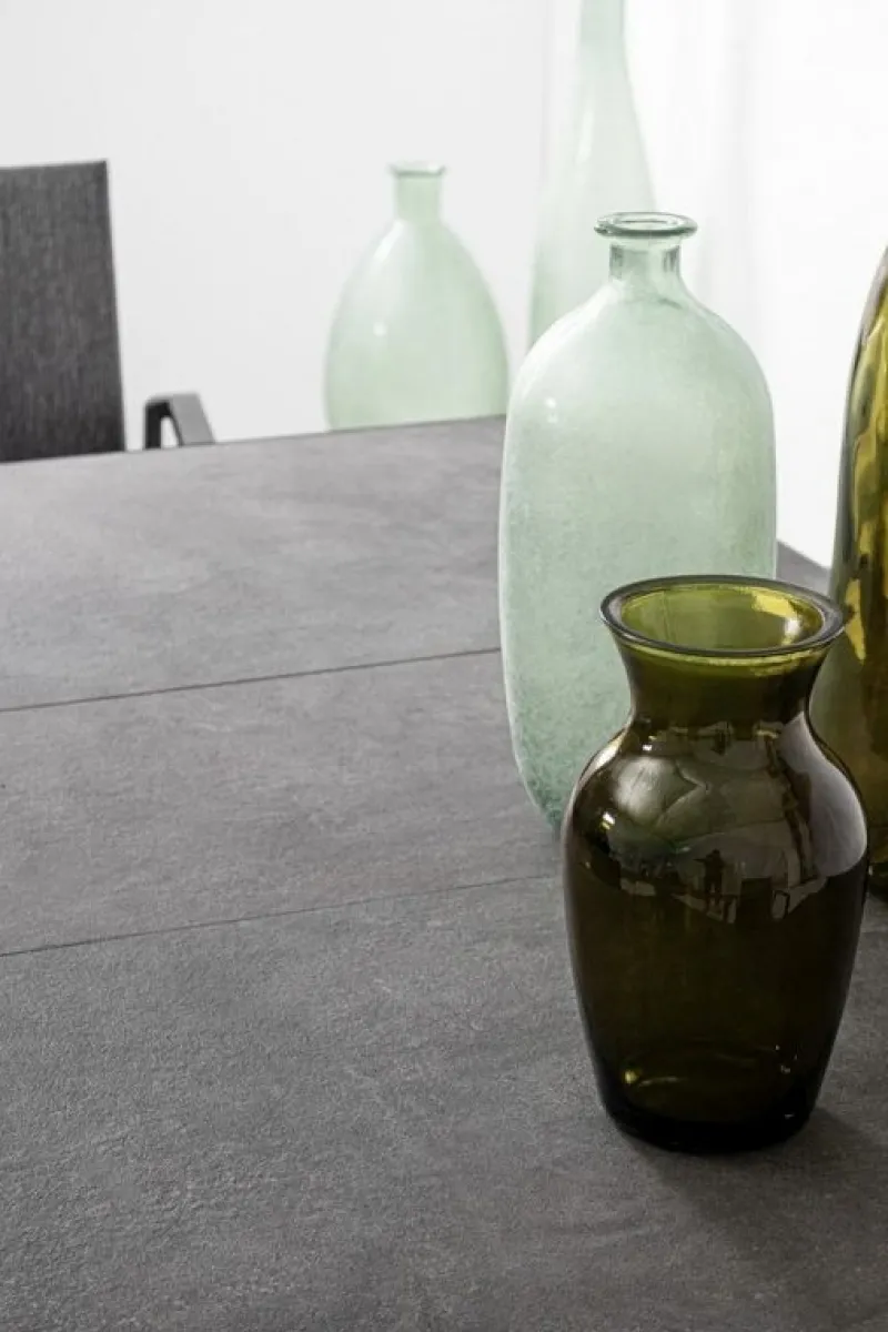 Discount Bizzotto TAVOLO IN ALLUMINIO ANTRACITE JX55 - MASON