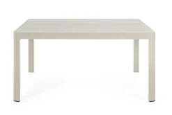 Outlet Bizzotto TAVOLO IN ALLUMINIO RASTIN - KIPLIN