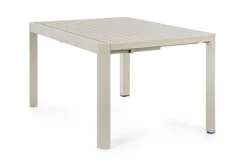 Outlet Bizzotto TAVOLO IN ALLUMINIO RASTIN - KIPLIN