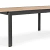 Outlet Bizzotto TAVOLO IN ALLUMINIO 160-240X100 ANTRACITE YK13 - BELMAR