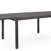 New Bizzotto TAVOLO IN ALLUMINIO 135/270X90 ANTRACITE YK13 - PELAGIUS
