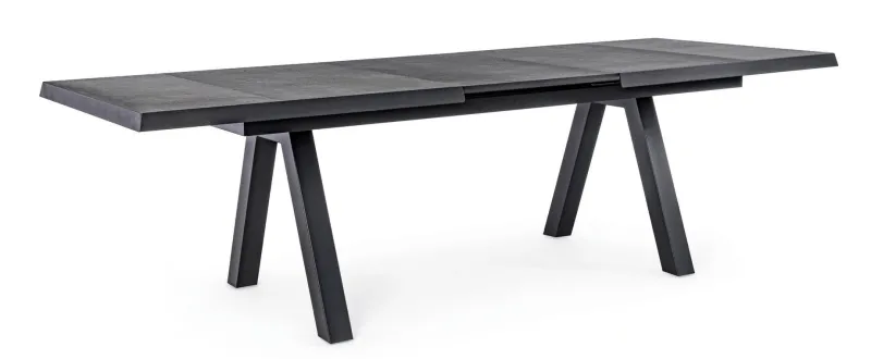 Sale Bizzotto TAVOLO IN ALLUMINIO 205/265X103 ANTRACITE JX55 - KRION