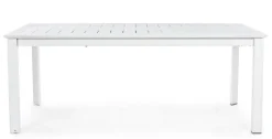 Online Bizzotto TAVOLO IN ALLUMINIO 200/300X110 BIANCO CX21-KONNOR