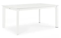 Hot Bizzotto TAVOLO IN ALLUMINIO 160/240X100 BIANCO CX21 - KONNOR