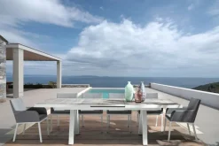 Best Bizzotto TAVOLO IN ALLUMINIO 205/265X103 LUNAR - KRION