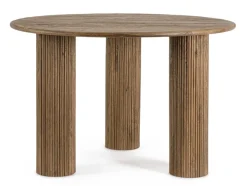 Outlet Bizzotto TAVOLO IN LEGNO BROWN D120 - DACCA