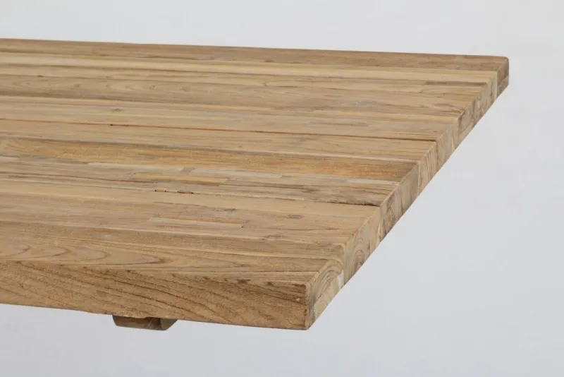 Sale Bizzotto TAVOLO IN TEAK RICICLATO BIANCO PM01 - RAMSEY