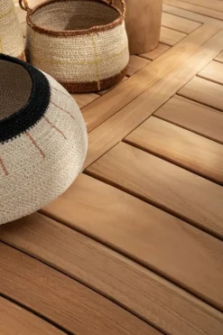 Outlet Bizzotto TAVOLO IN TEAK 220/300X100 - MARYLAND