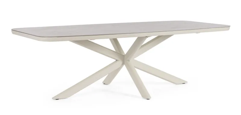 Clearance Bizzotto TAVOLO ISACCO 240X110 PELICAN