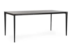 Discount Bizzotto TAVOLO REIJA 180X90 NERO/GRIGIO