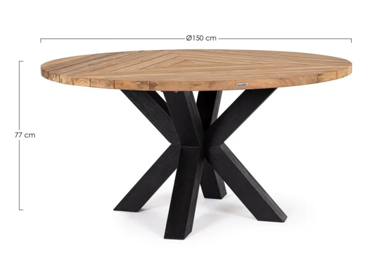 Best Bizzotto TAVOLO RODERICK D150