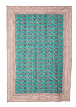 Clearance Bizzotto TELO COPRITUTTO EMELIE VERDE SME 140X220