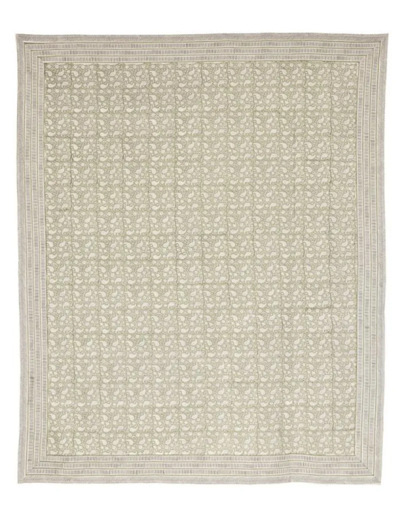 Discount Bizzotto TELO COPRITUTTO HELOISE BIAN-VER 220X260