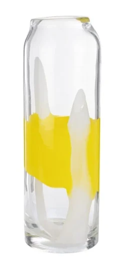 Outlet Bizzotto VASO ERIDANUS VT GIALLO BIANCO H36