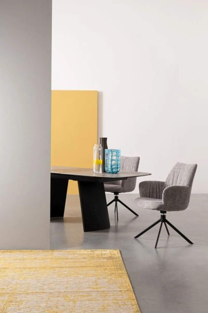 Outlet Bizzotto VASO ERIDANUS VT GIALLO BIANCO H36