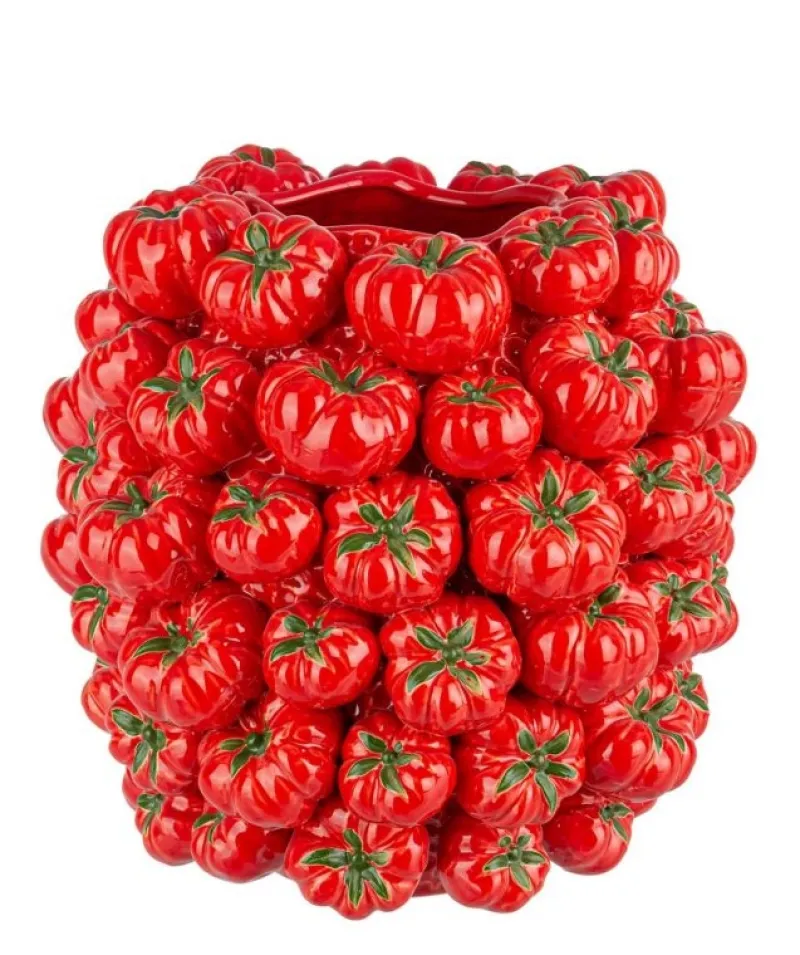 Online Bizzotto VASO GAZPACHO ROSSO H33