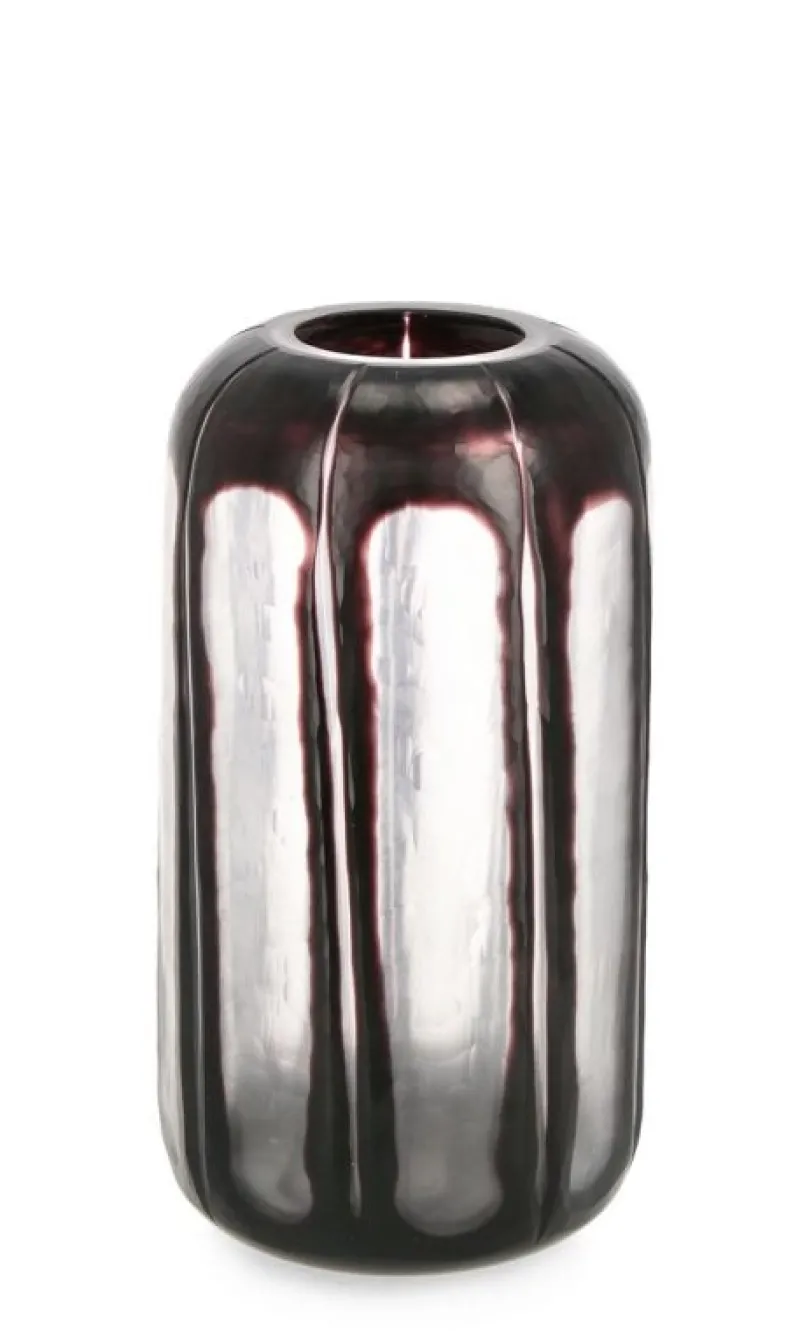 Bizzotto VASO KIRINDA TO VT TRASPARENTE NERO H32