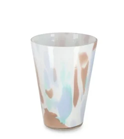 Discount Bizzotto VASO MATARA VT AZZURR MARRONE LUCIDO H24