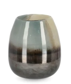 Clearance Bizzotto VASO MERCURY BOMB VT MARRONE H26,2